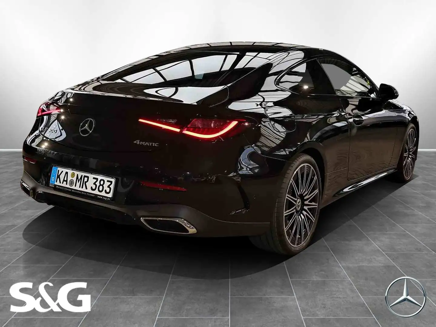 Mercedes-Benz CLE 300 4M Coupé AMG MBUX+360°+DIG-LED+Pano+Hud Noir - 2