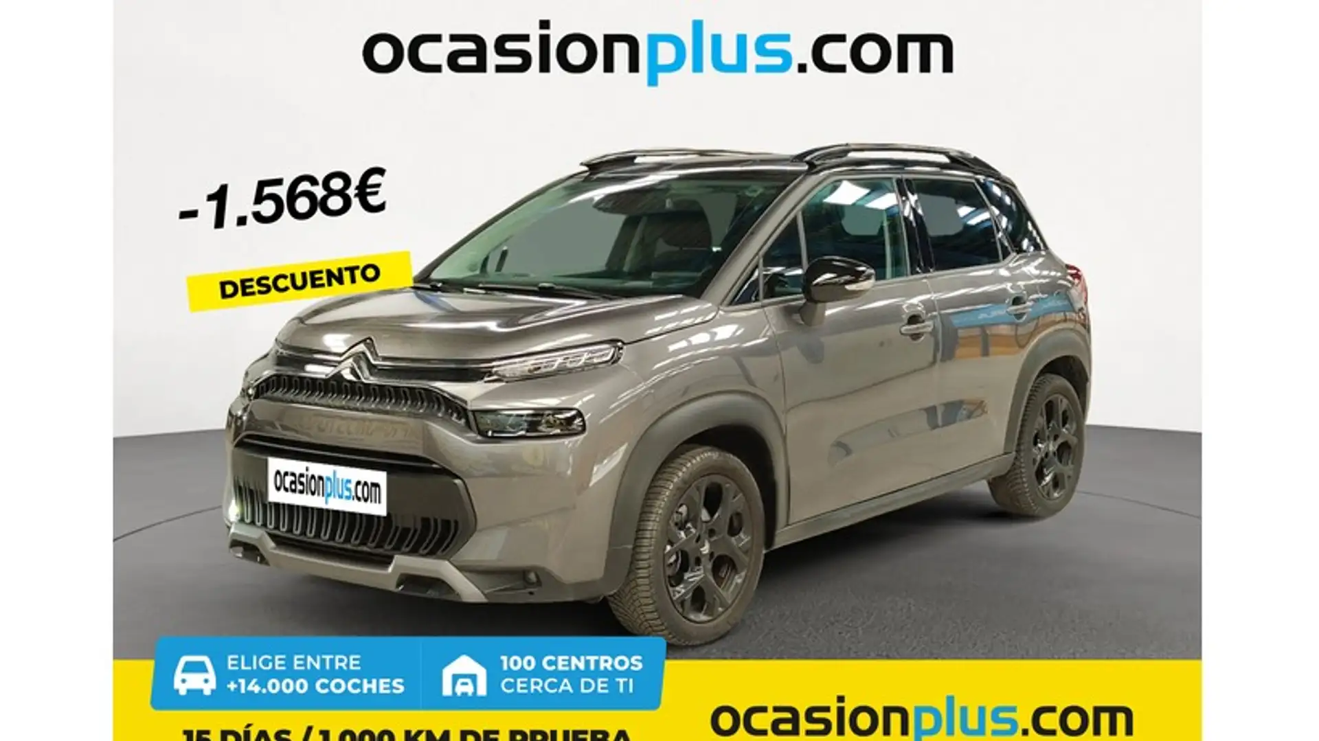 Citroen C3 Aircross Puretech S&S Shine Pack 110 Grijs - 1