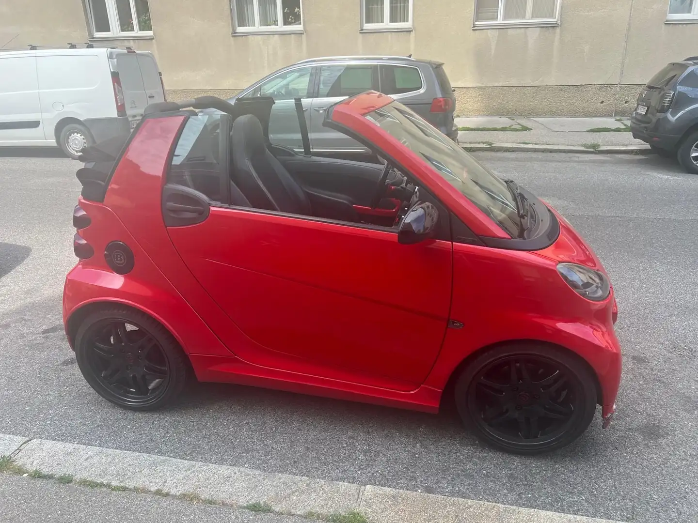 smart brabus fortwo cabrio Rot - 2