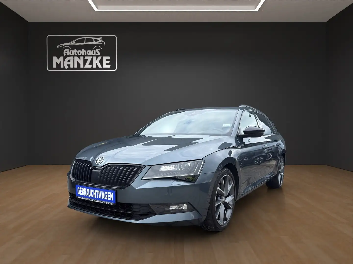 Skoda Superb 2.0TSI DSG Sportline / Navi / el. HK / Totwinkel Szürke - 1