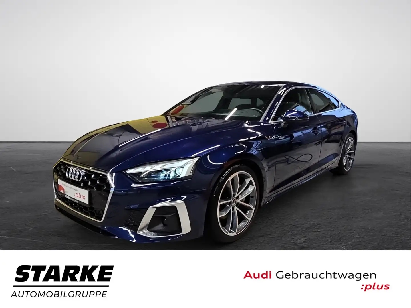 Audi A5 Sportback 40 TDI S tronic quattro S line NaviPl... Blau - 2
