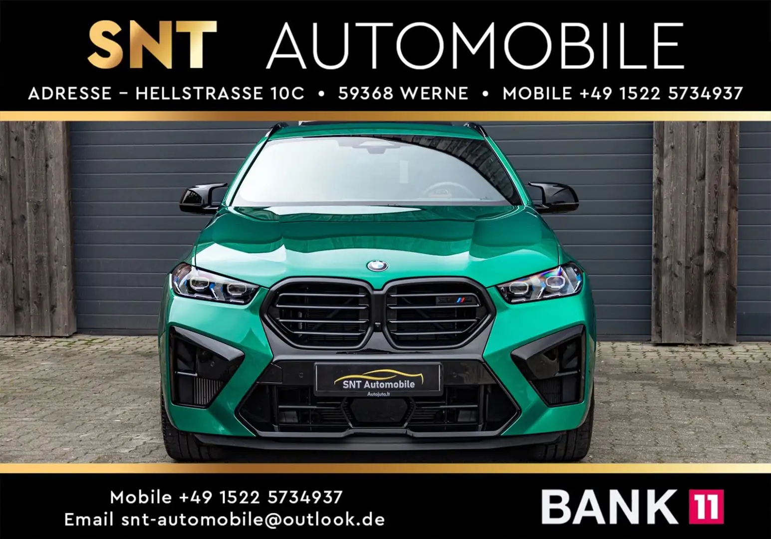 BMW X6 M Competition BMW Garantie NP:208.000 Vert - 2