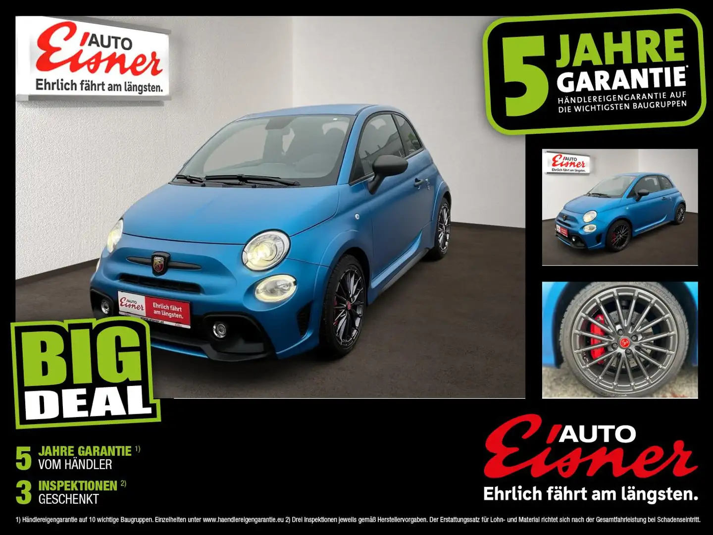 Fiat Sonstige ARBATH 500 Regensensor, Apple Care und Android Blau - 1