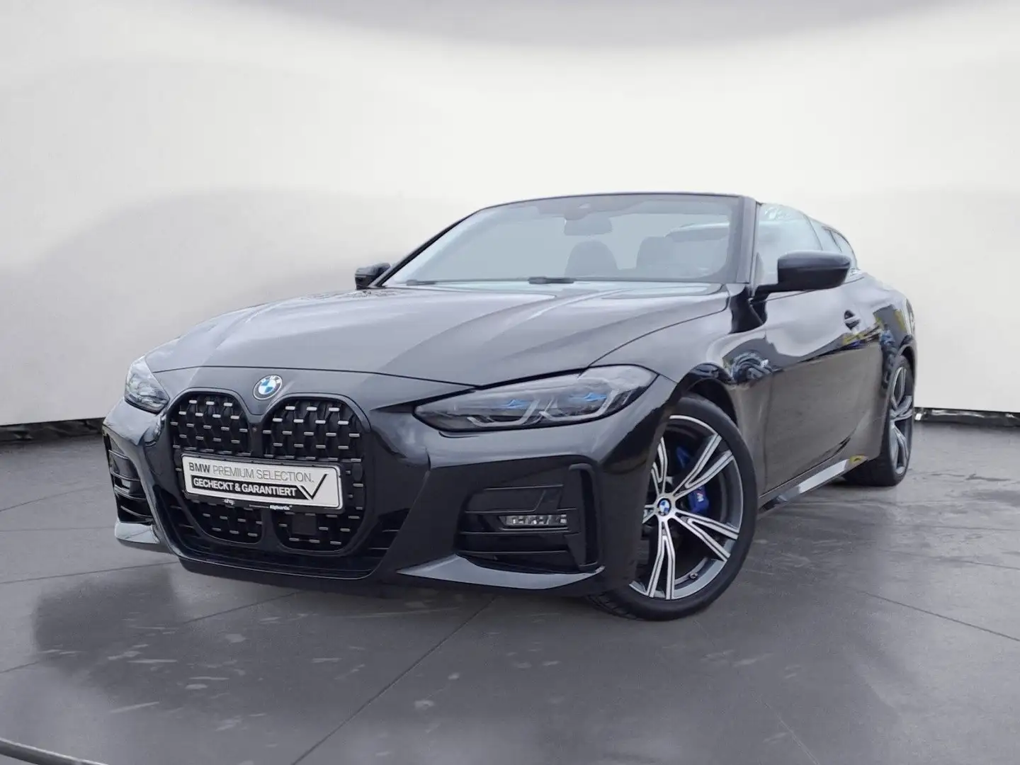 BMW 430 i Cabrio M Sport Laserlicht Head-Up Leder Har Zwart - 2