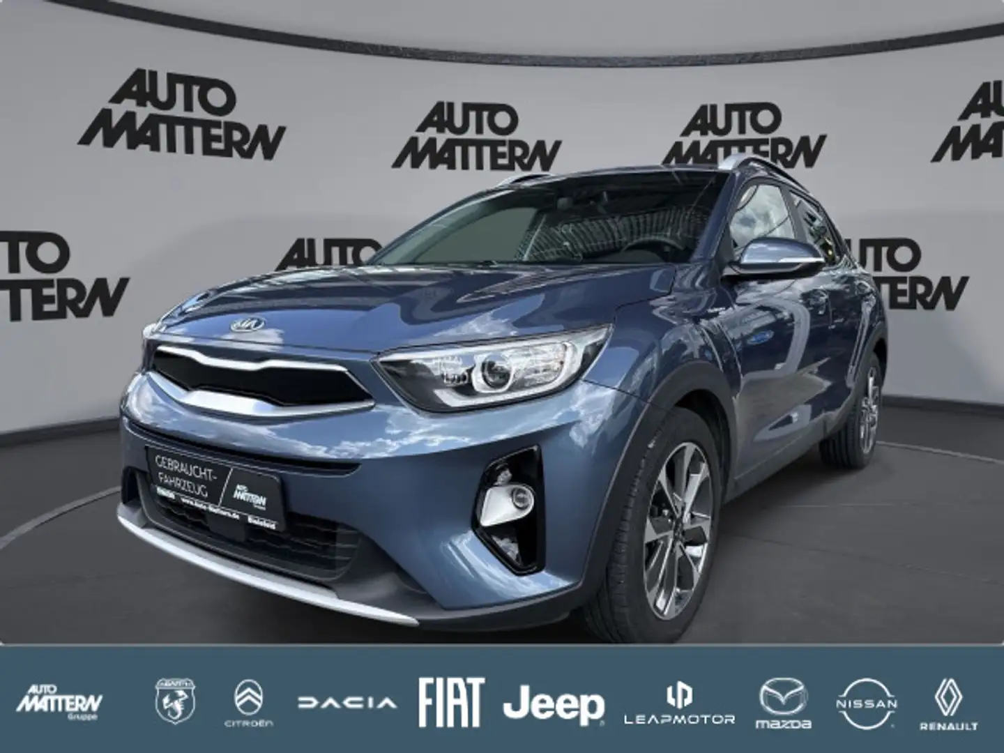 Kia Stonic 1.0 Platinum Edition Automatik|AHK|GSD|LE Blu/Azzurro - 1