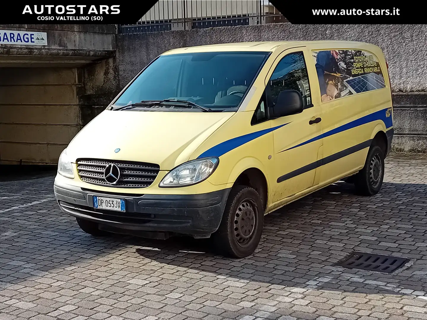 Mercedes-Benz Vito Furgone 111 CDI 4x4 AUTOMATICO Żółty - 2