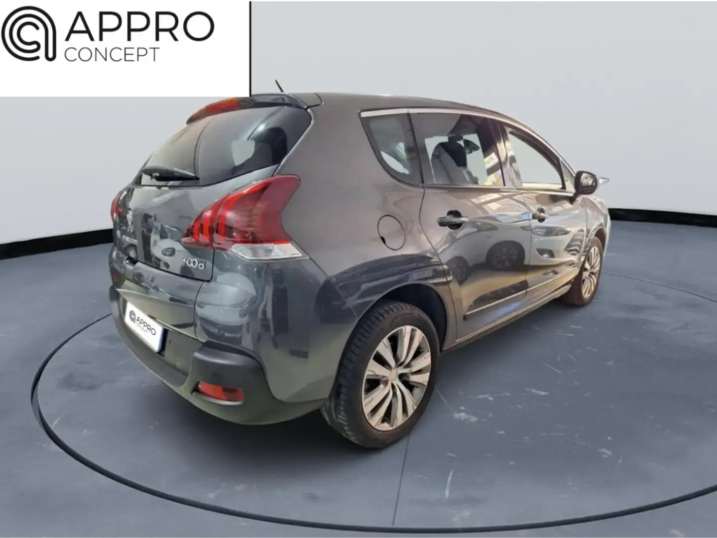 Peugeot 3008 1.6 BlueHDi S\u0026S - 120 - BV EAT6  Allure PHASE 2 Gris - 2