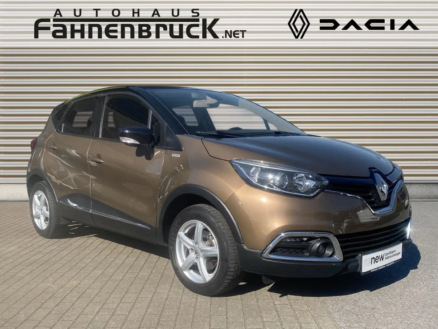Renault Captur Elysee 1.5 dCi 110 Navi Scheckheft PDC Marrón - 2