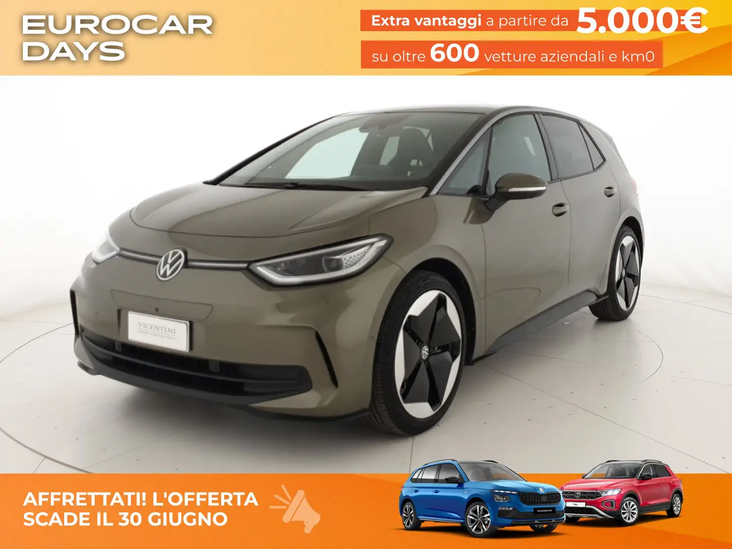 Volkswagen ID.3 58 kwh pro performance 204cv Verde - 1