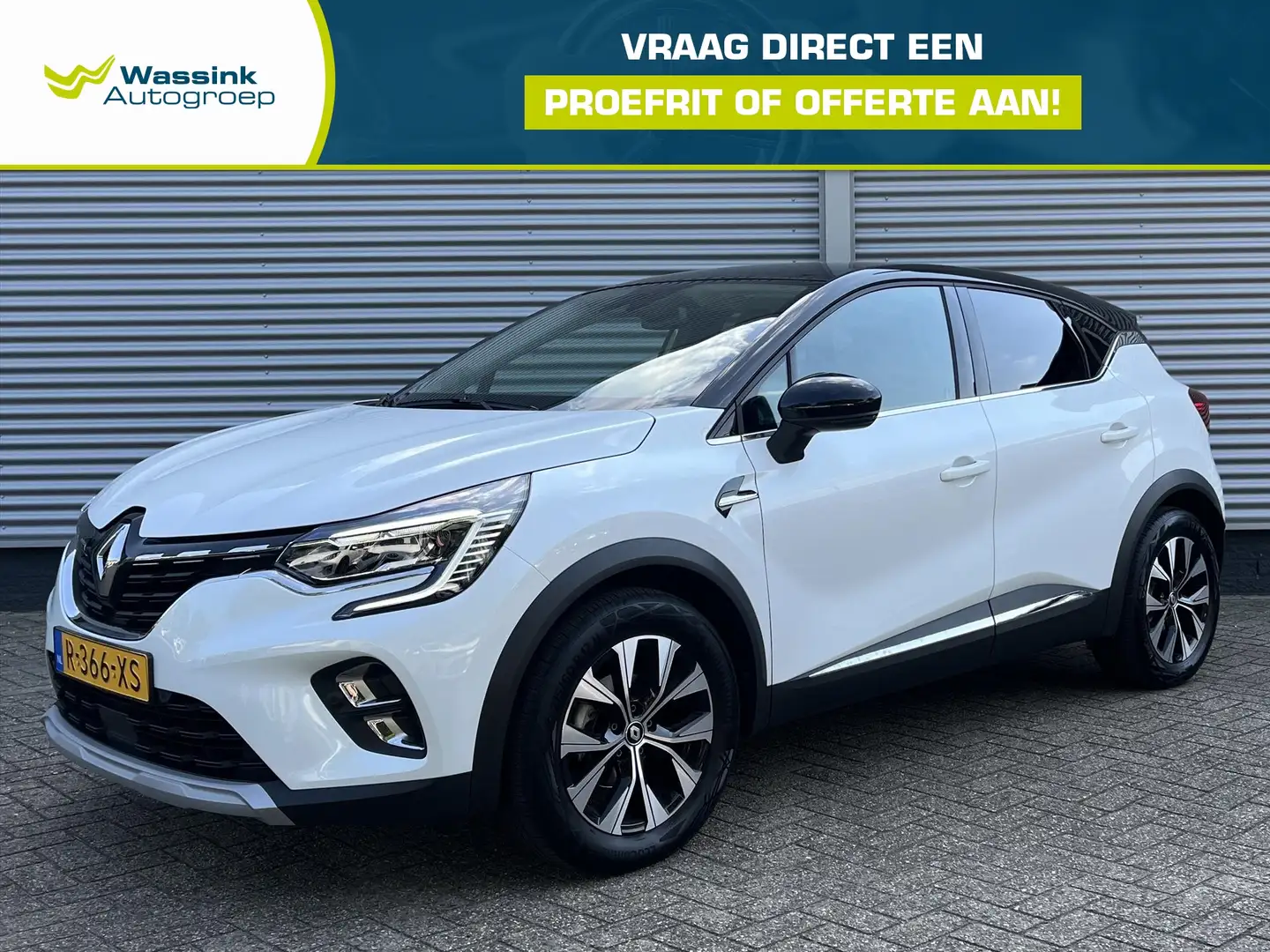 Renault Captur TCe 90pk Techno | Trekhaak | Navigatie | Sensoren Blanc - 1