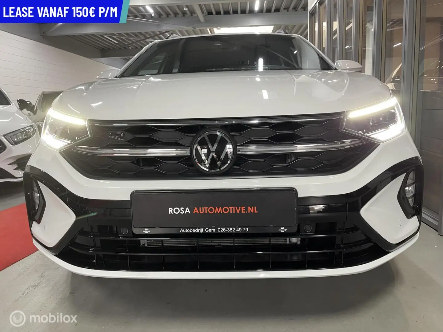 Volkswagen Taigo 1.5 TSI R-Line DSG INC BTW LED XENON NAVI VIRTUAL Wit - 2