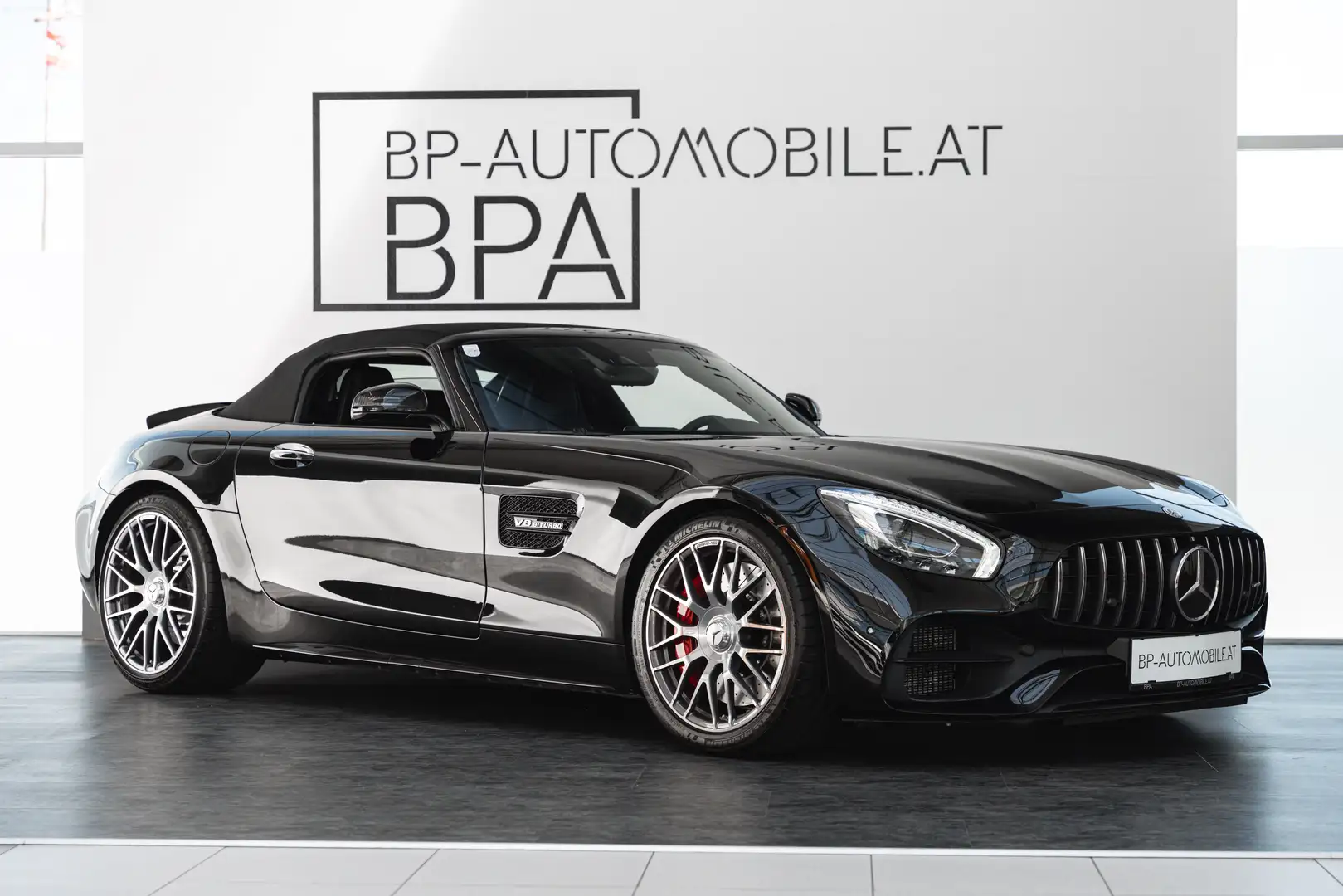 Mercedes-Benz AMG GT C Roadster // ALL BLACK // Ö FZG // Negro - 2