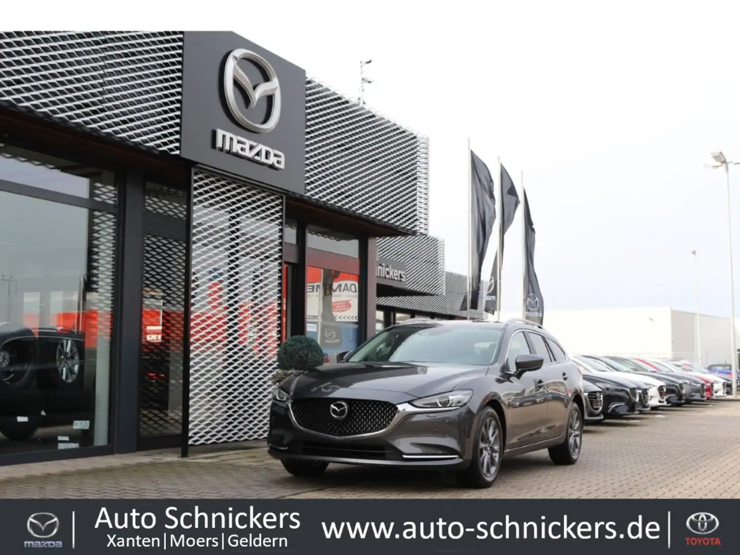 Mazda 6 SKY-G EXCLUSIVE-LINE+360CAM+BOSE+LED+8FACH Grau - 1