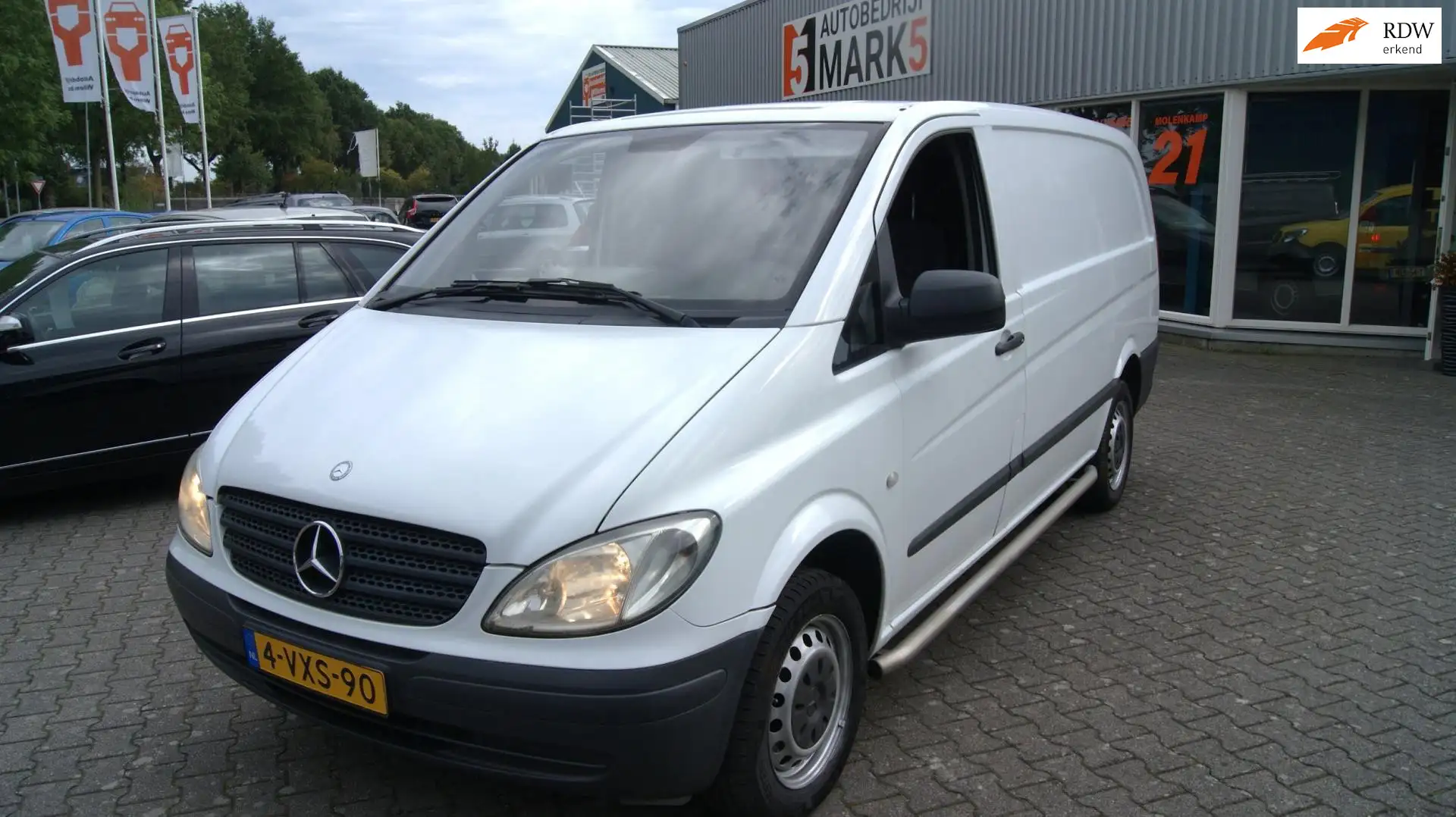 Mercedes-Benz Vito 111 CDI 320 NAP Nieuwe APK MARGE Wit - 1