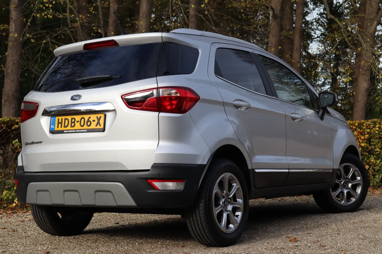 Ford EcoSport 1.0 EcoBoost Titanium | Automaat | Navi | Dealer o Grijs - 2