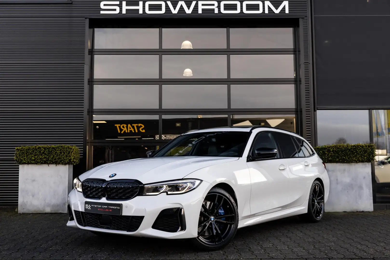 BMW 340 3-serie Touring M340i xDrive M-Sport, 374 PK, H&K Blanco - 2