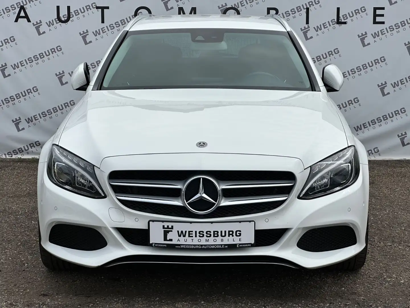 Mercedes-Benz C 180 CGI AVANTGARDE AHK|TOTWINKEL|LED|SHZ|LEDER Weiß - 2