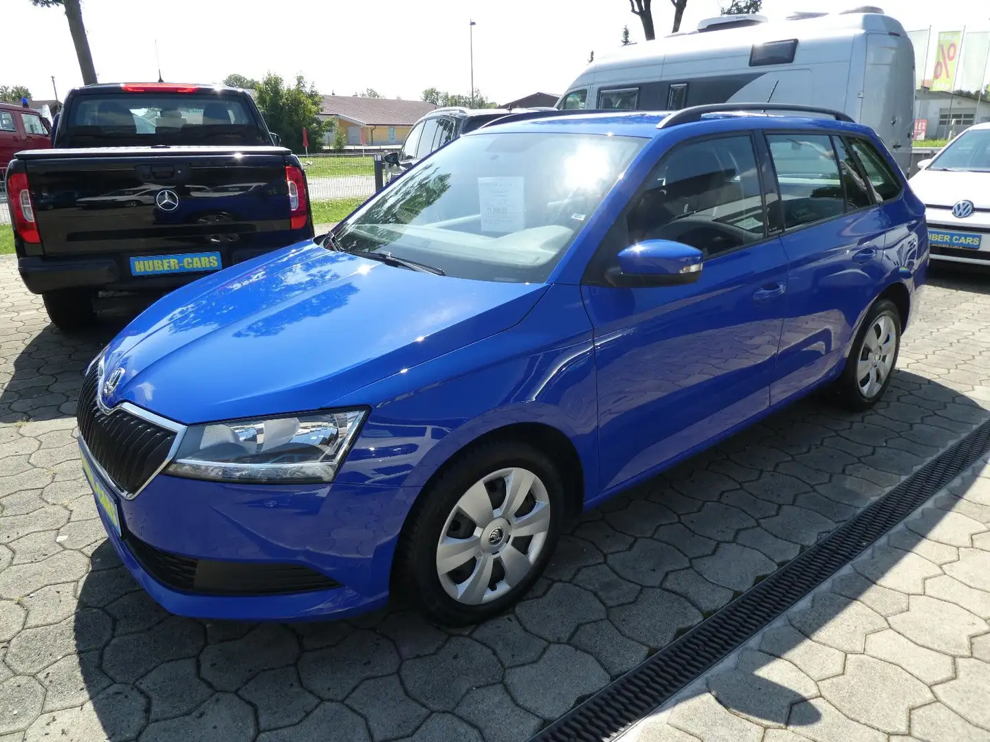 Skoda Fabia Combi Active 1,0 TSI *KLIMA* TÜV NEU Blau - 1