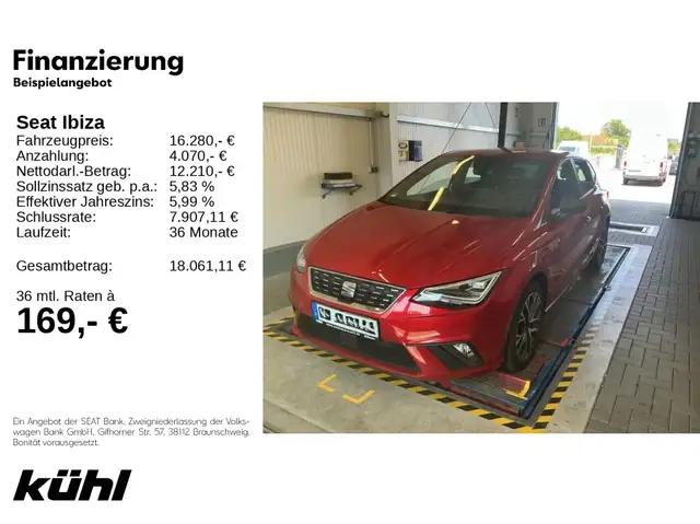 SEAT Ibiza 1.0 TSI DSG Xcellence LED/ACC/Kamera/Navi
