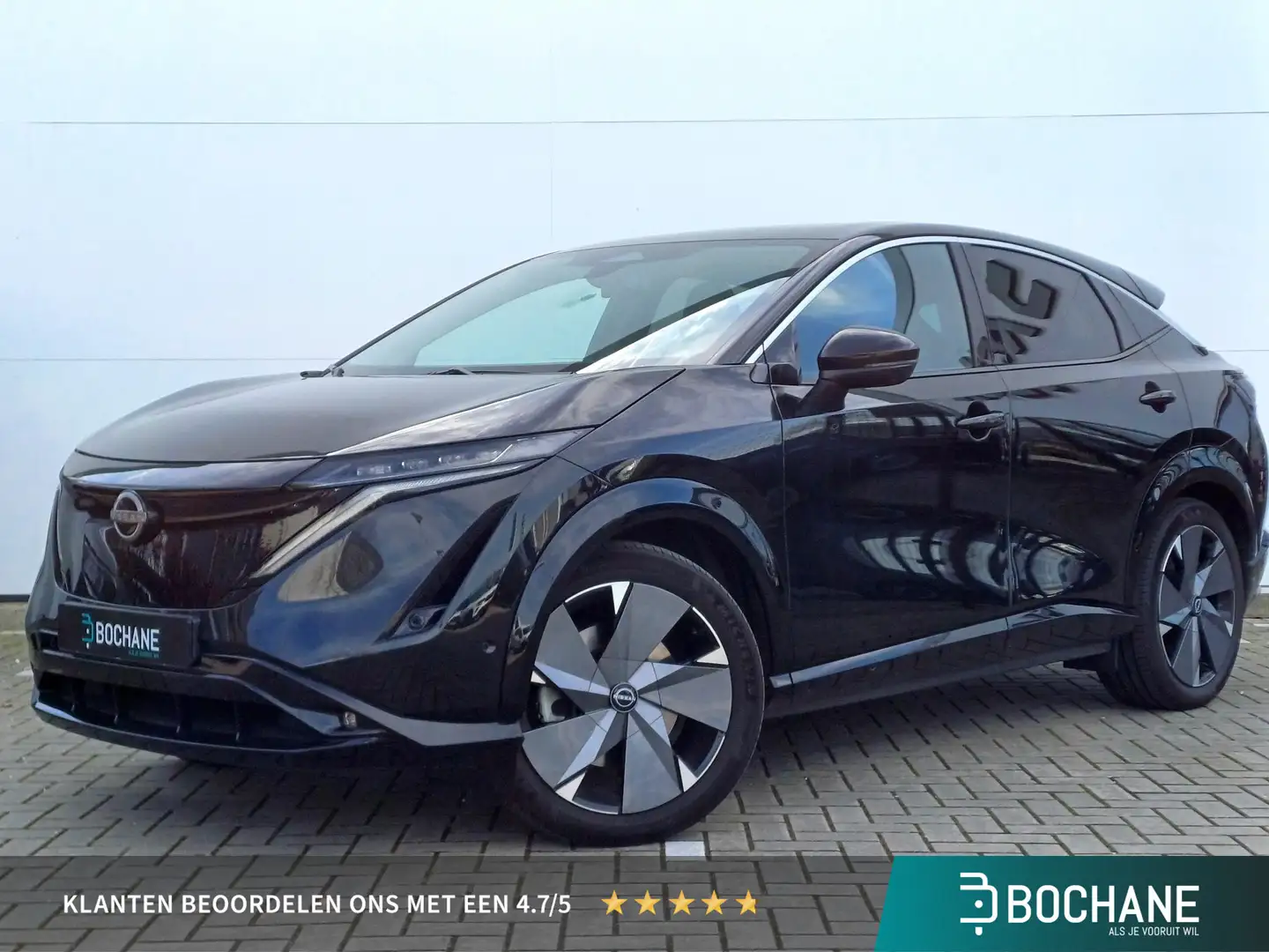 Nissan Ariya 66 kWh Evolve | 22kW lader | Nappa leder | Lichtme Negru - 1