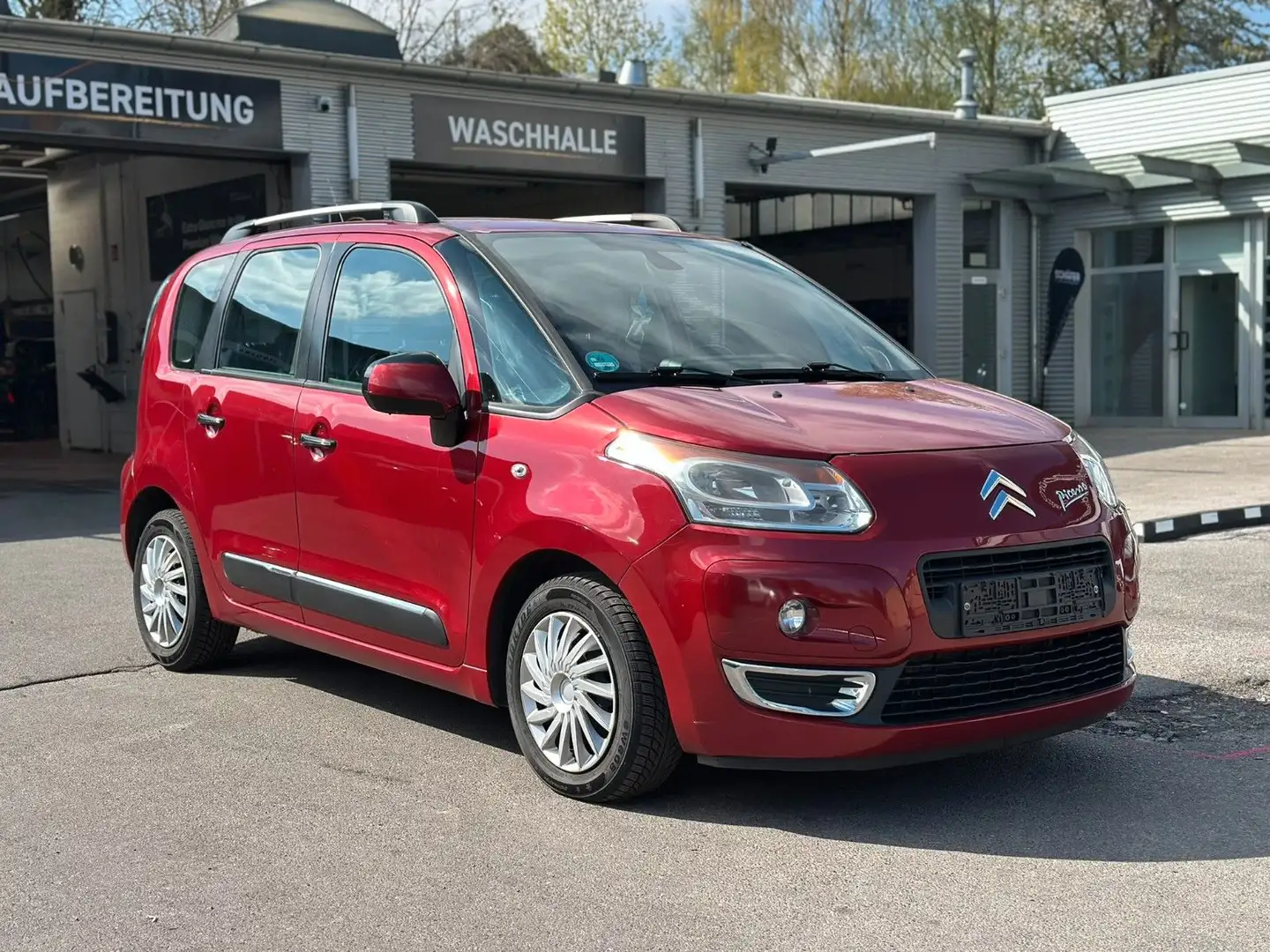 Citroen C3 Picasso Exclusive 2-Zonen-Klima*Einparkhilfe* Roşu - 1