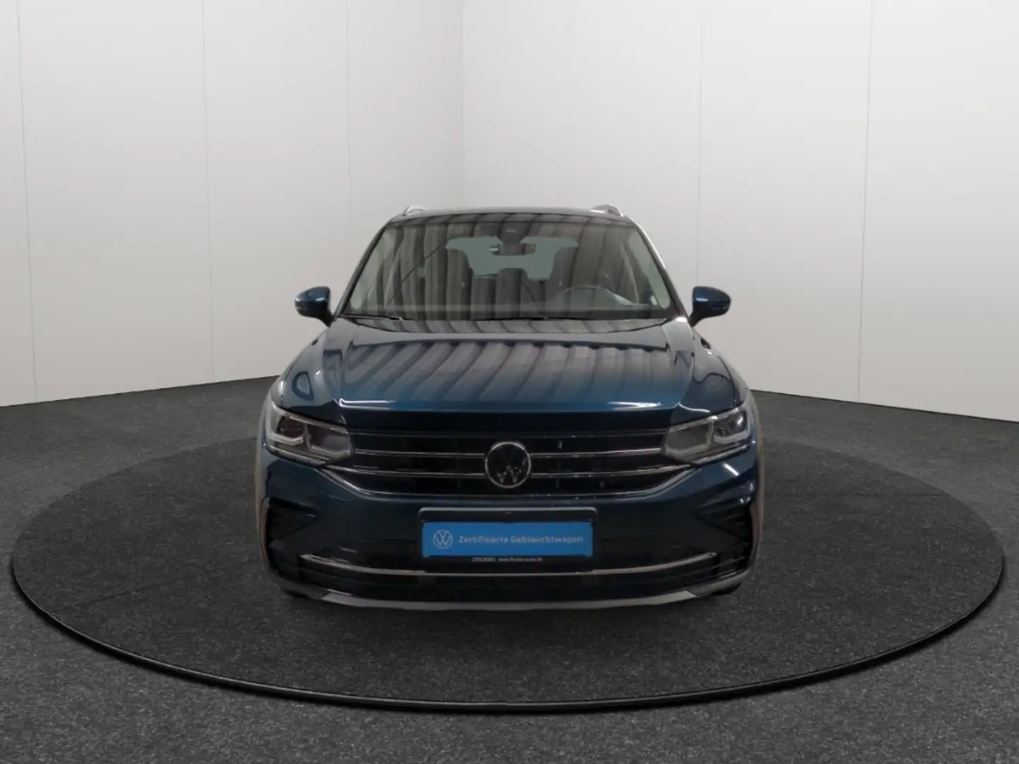 Volkswagen Tiguan 2.0TDI Elegance Matrix AHK Navi 360° ACC Blau - 2