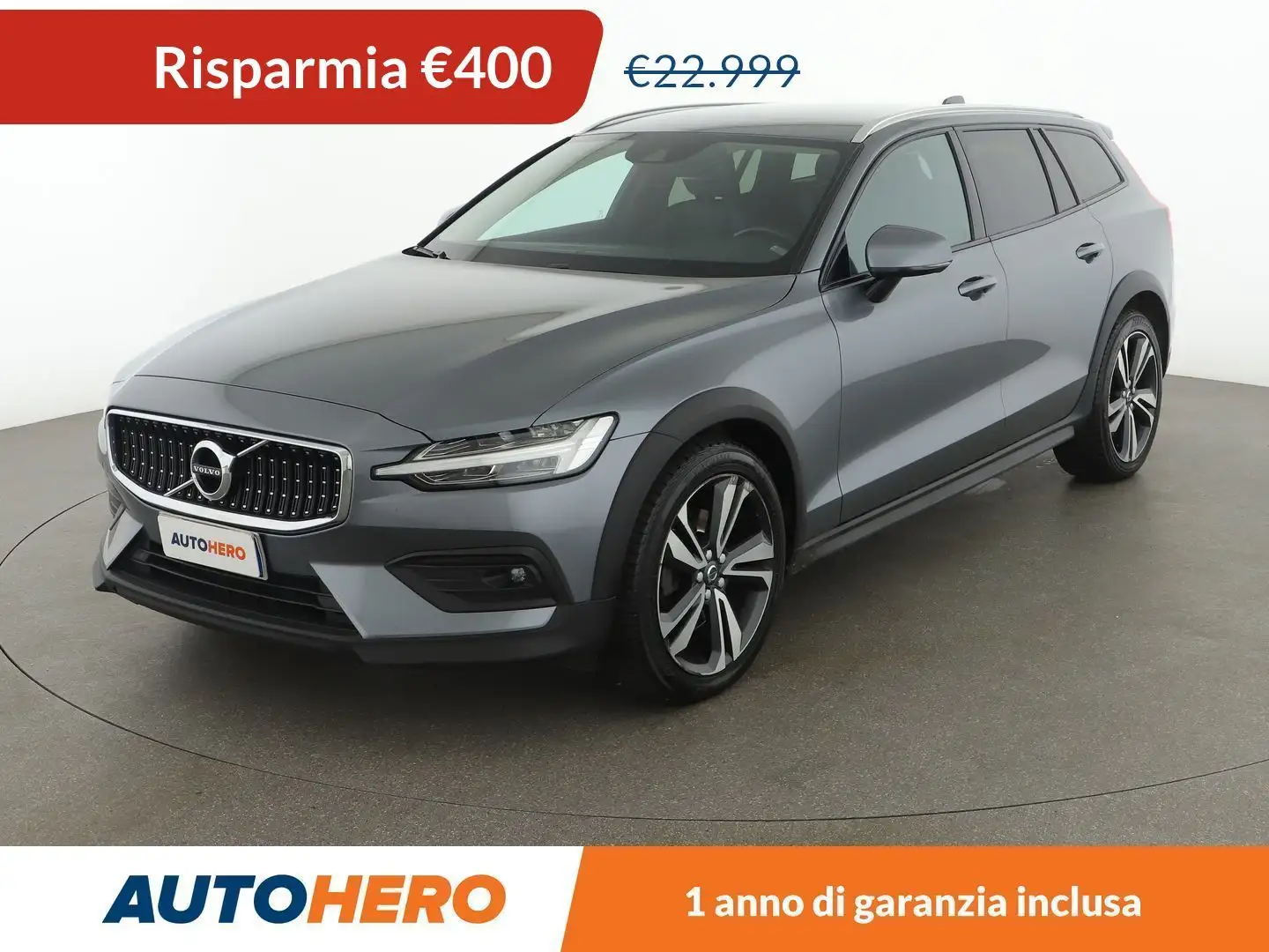 Volvo V60 Cross Country 2.0 D4 Pro Geartronic AWD Gris - 1