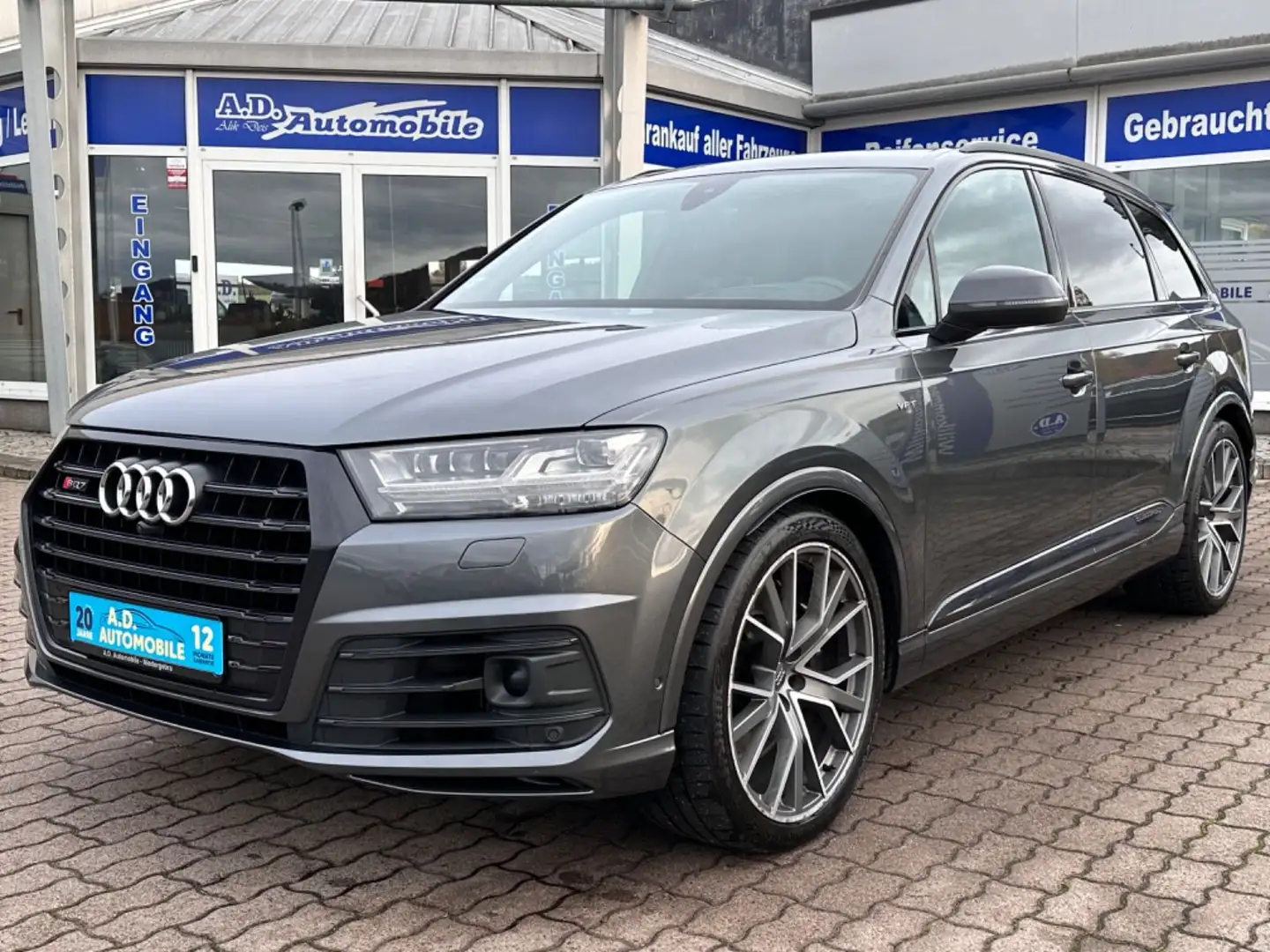Audi SQ7 4.0 TDI quattro/Head-up/Pano/7-Sitzer Grau - 1