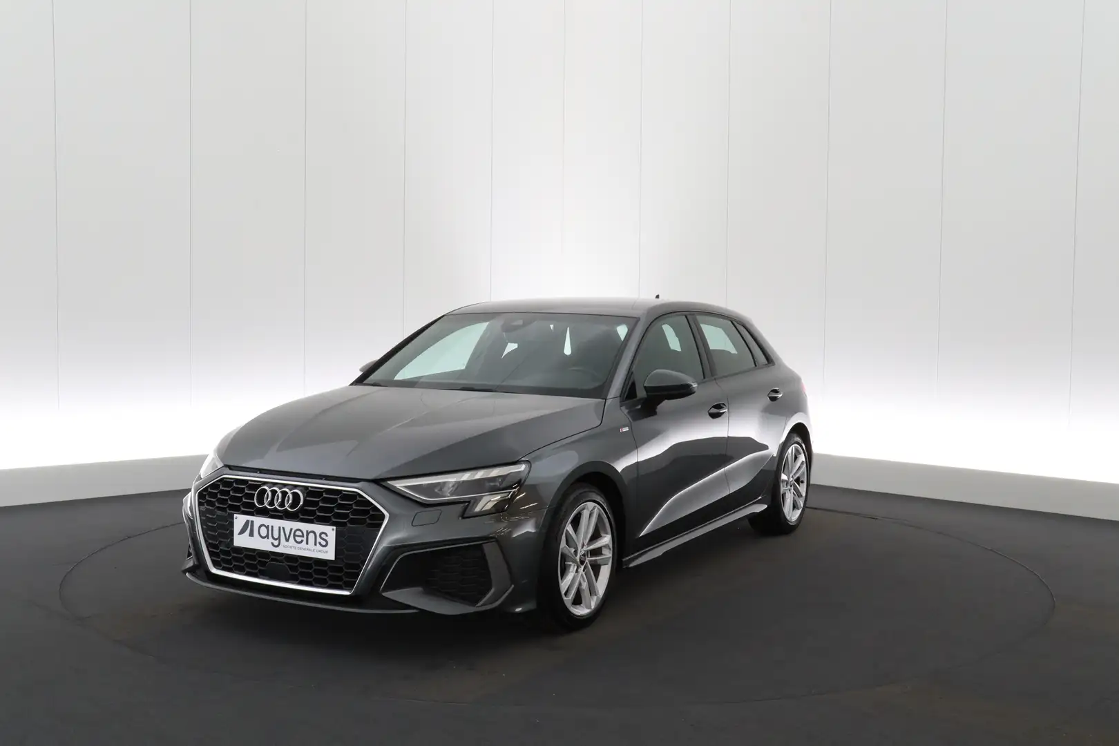 Audi A3 Sportback 30 TDi S-Tronic S-Line Business+ Ed. LED Gris - 1