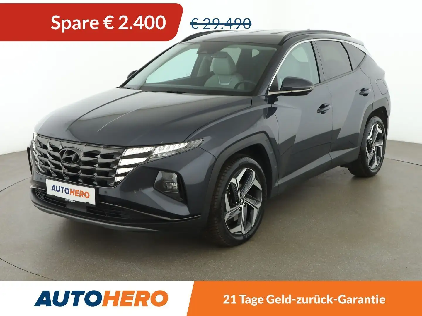 Hyundai TUCSON 1.6 T-GDI Plug-in Hybrid Prestige 4WD Grau - 1