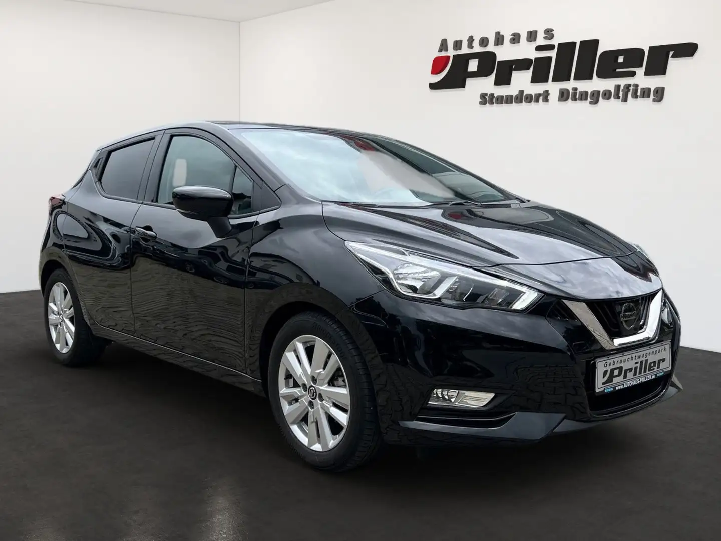 Nissan Micra 1.0 IG-T N-Way/DAB/Apple/Winter-Paket Чорний - 2