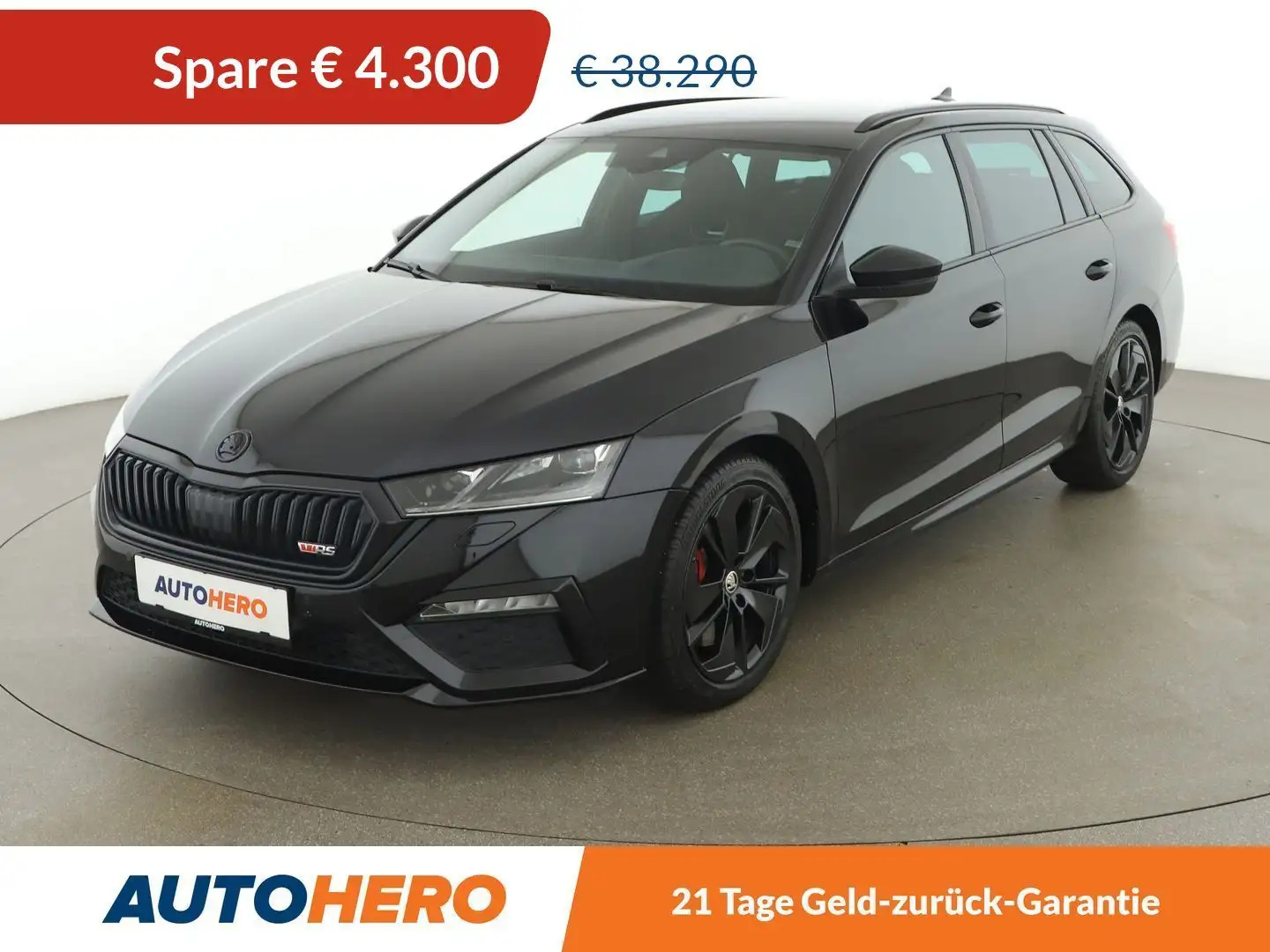 Skoda Octavia 2.0 TSI RS Negru - 1