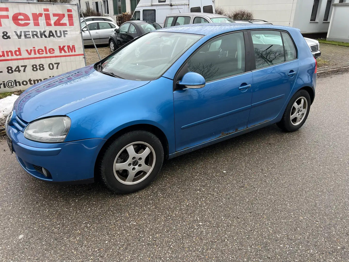 Volkswagen Golf Sportline Blau - 2