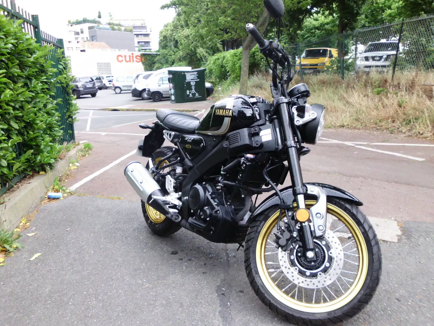 Yamaha XSR 125 Negru - 1