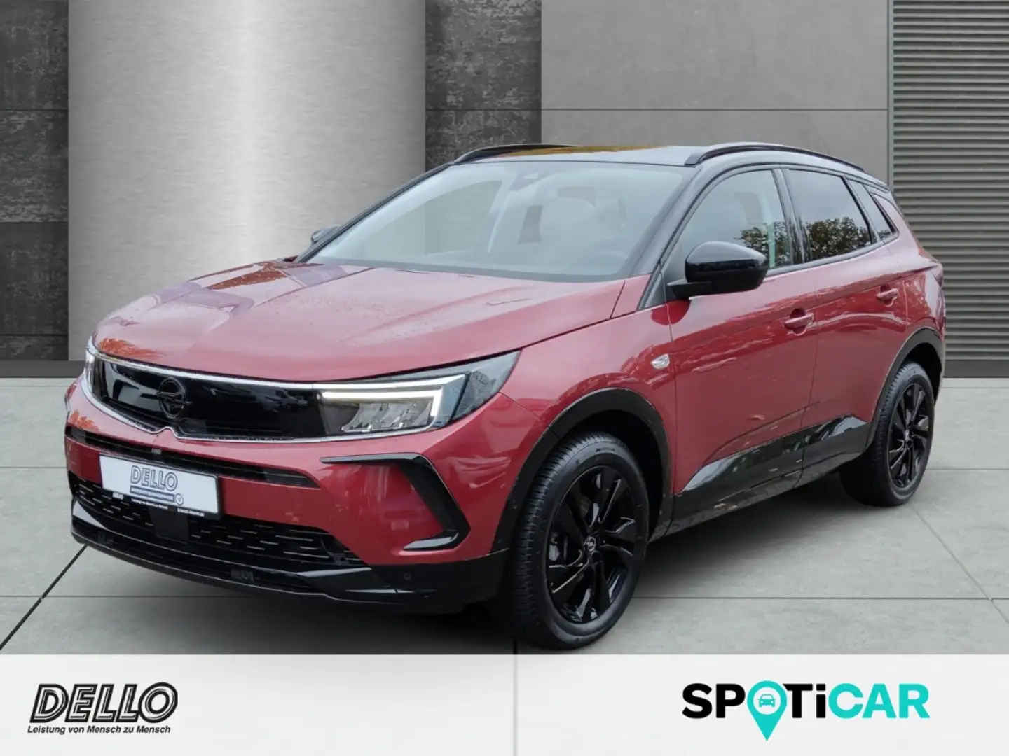 Opel Grandland GS-Line AT Navi PDC RFK LenkradHZG SHZ Mehrzonenkl Rot - 1