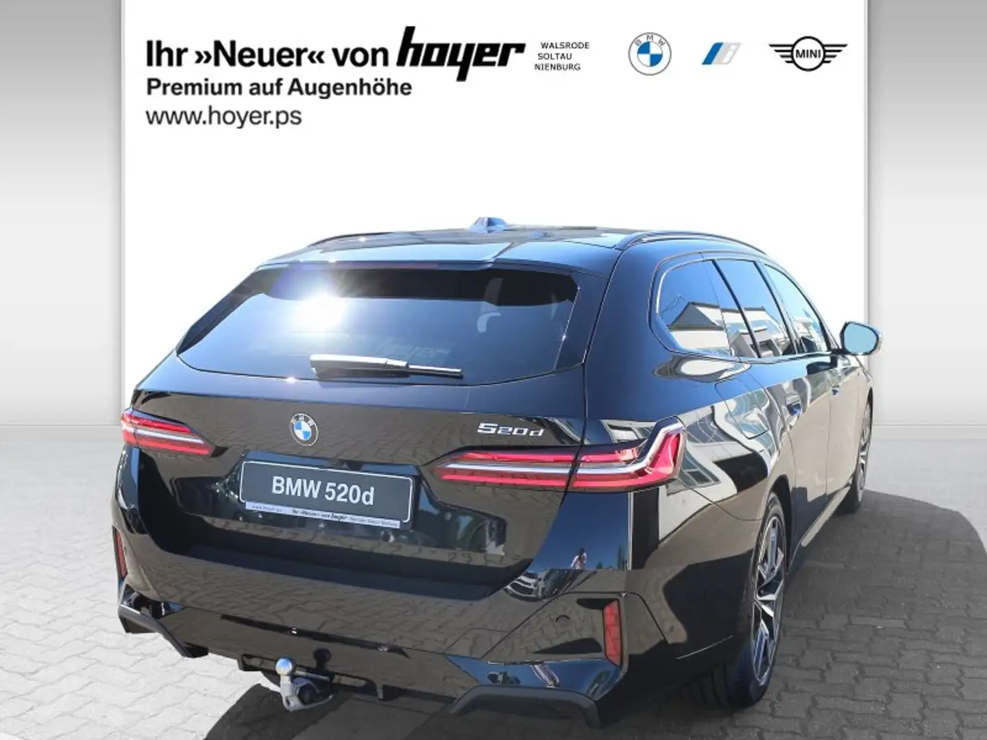 BMW 520 d Touring M Sportpaket Innovation- Travel- Comfort Schwarz - 2