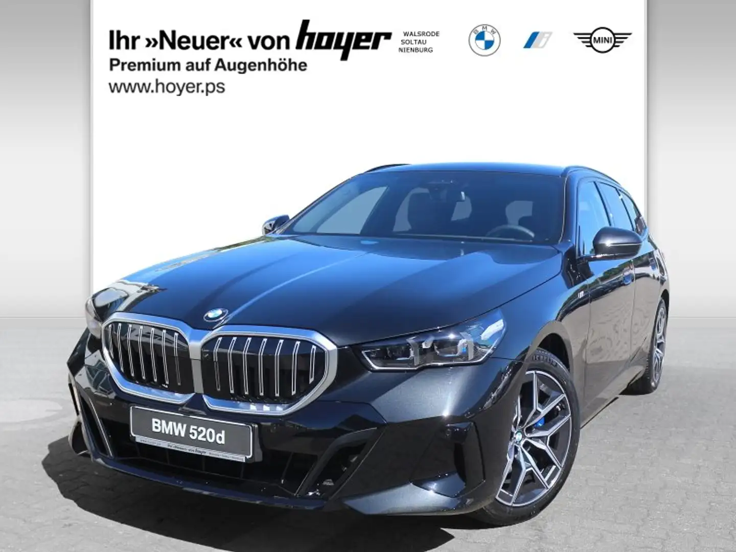BMW 520 d Touring M Sportpaket Innovation- Travel- Comfort Schwarz - 1