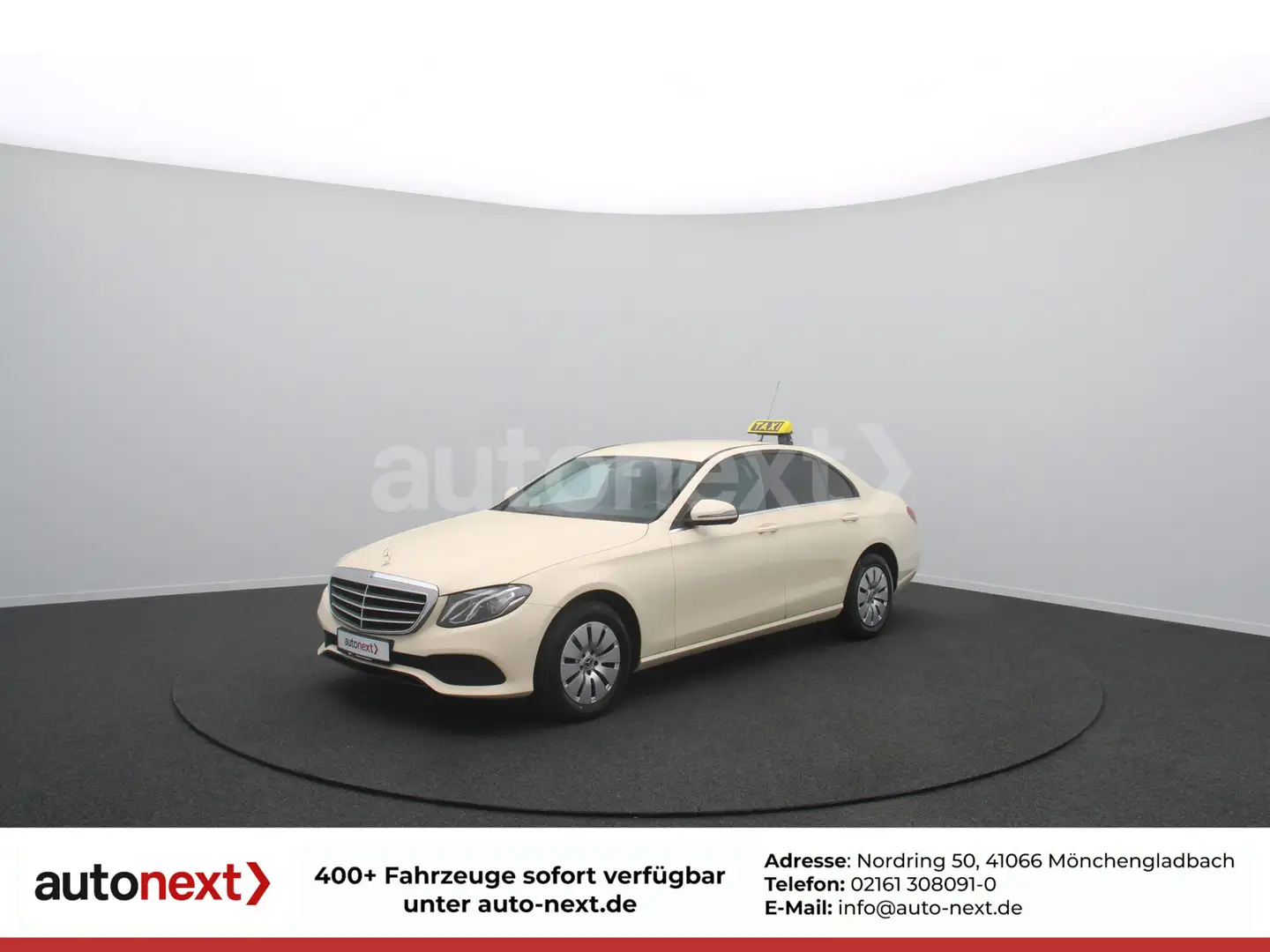 Mercedes-Benz E 220 Taxi TAXAMETER+ TOP ZUSTAND+ KAMERA Geel - 1