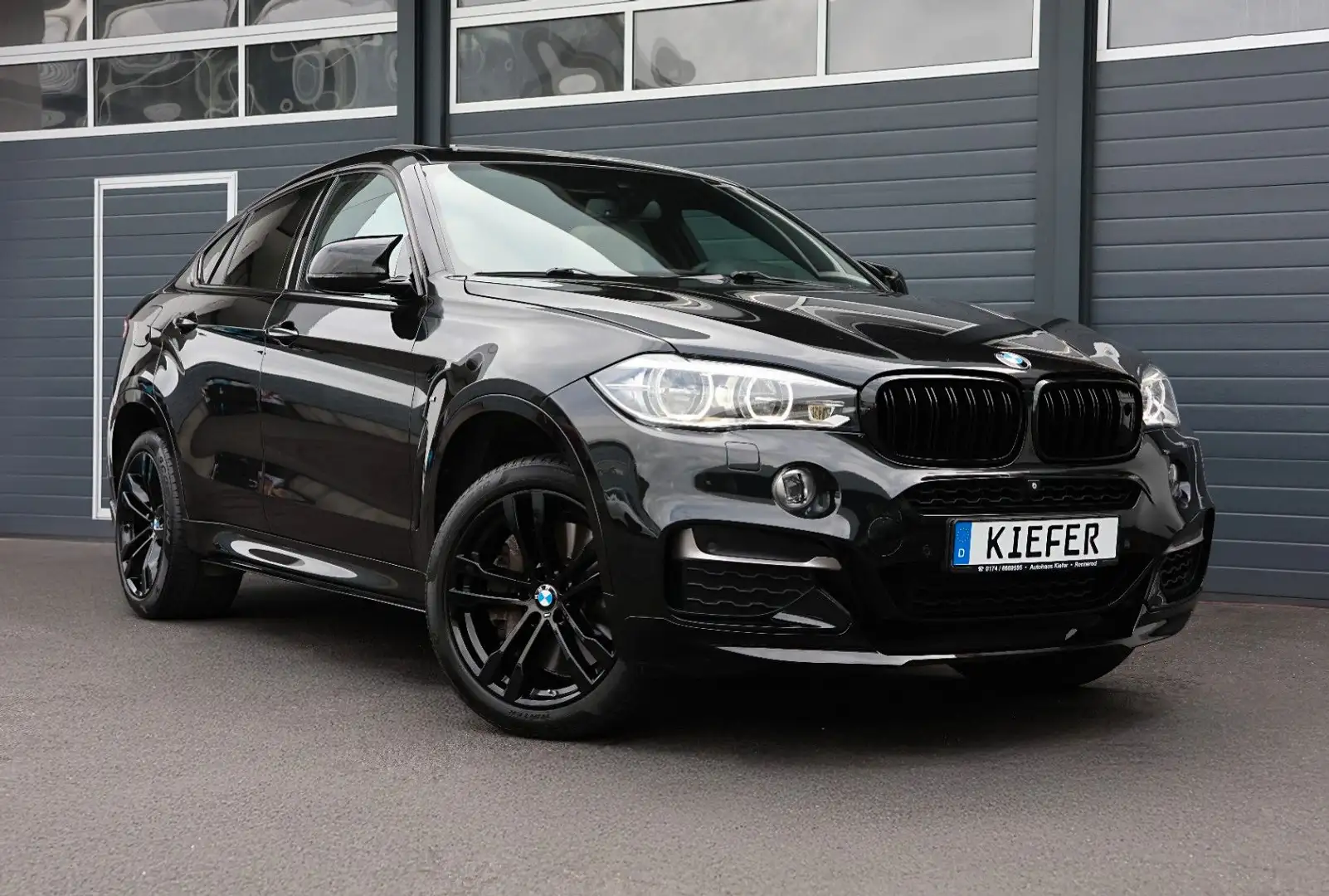 BMW X6 M d/HUD/360/B&O/4xSHZ/Adapt.LED/NightVision Noir - 1