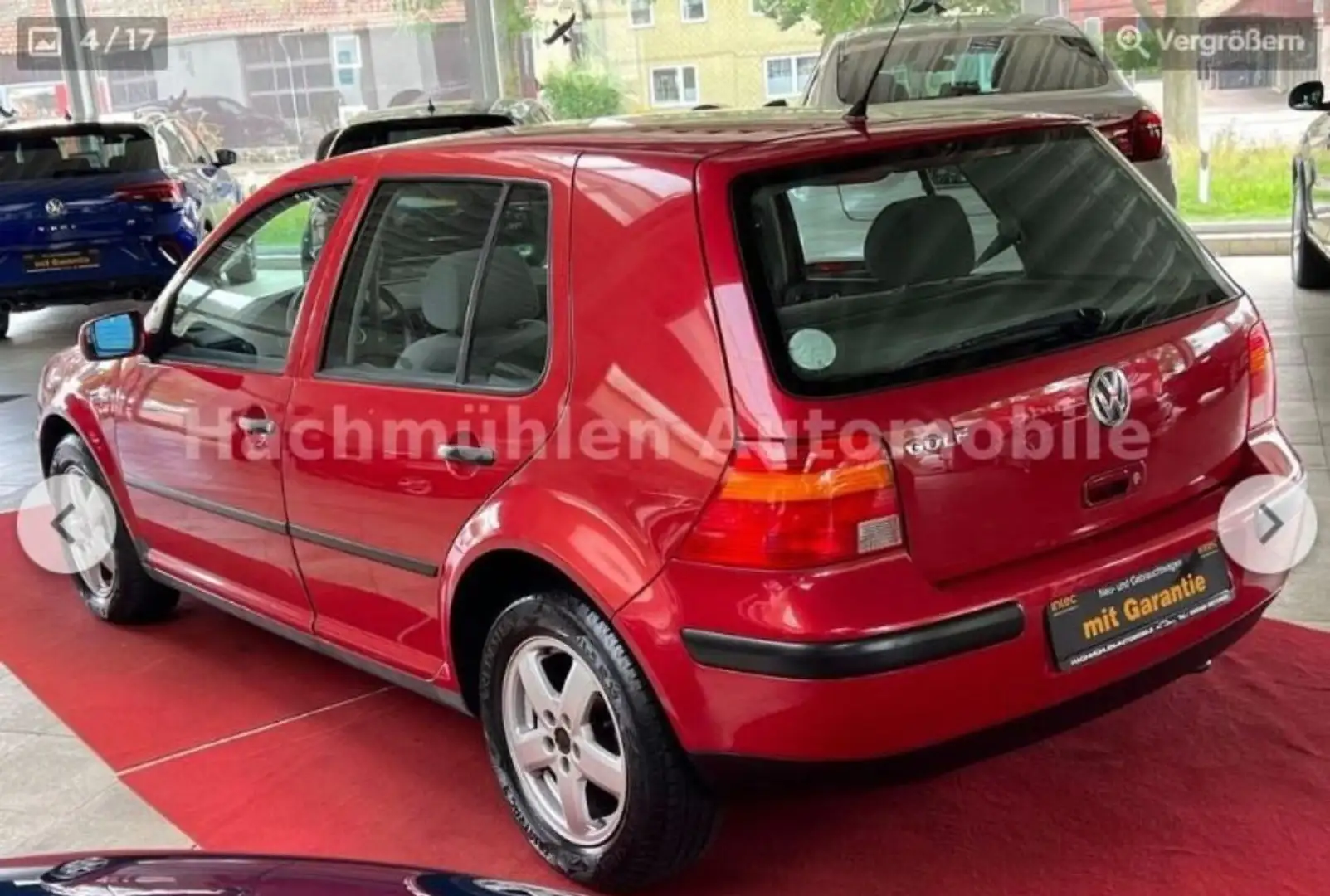 Volkswagen Golf Golf 5p 1.4 16v Rosso - 1