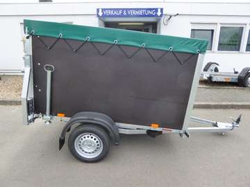 AGRA 206x125x120cm Rampe/-türe Extras 750 kg