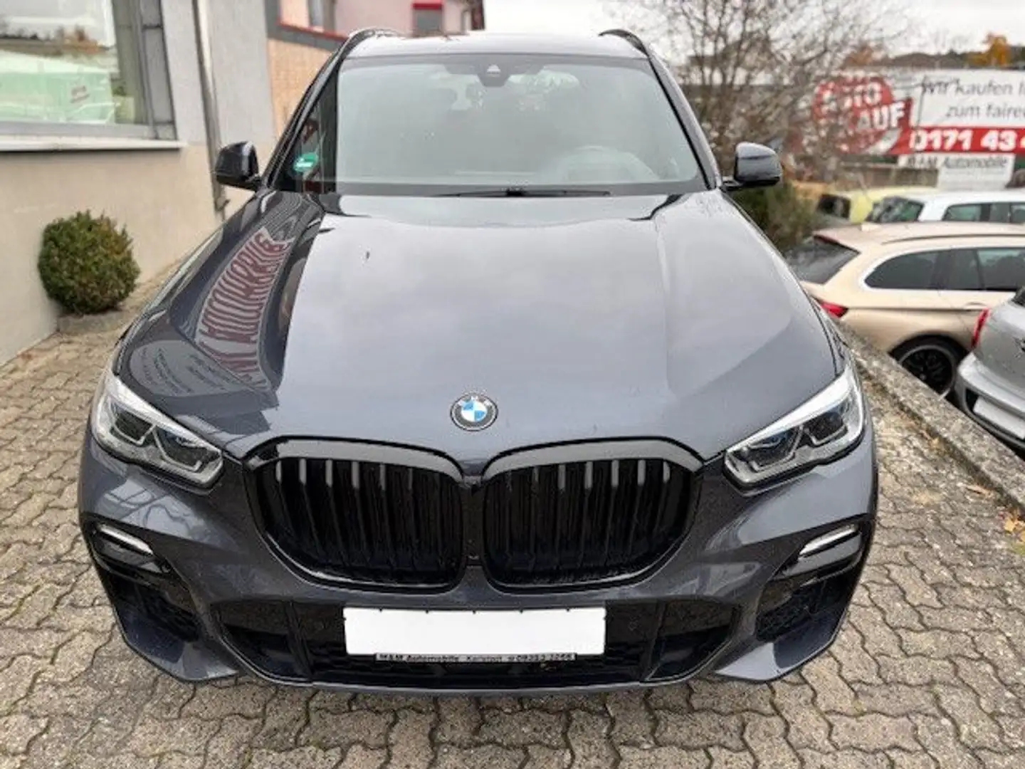 BMW X5 M d 62000km!!! *LASER+22"+LUFT+HUD+CAM* Gris - 2