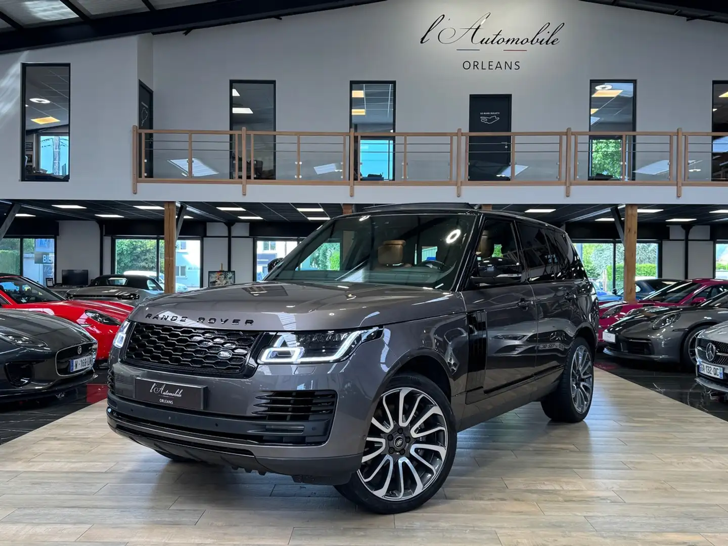 Land Rover Range Rover P400E AUTOBIOGRAPHY 404CV HYBRID TO/ MERIDIAN / CA Gris - 1