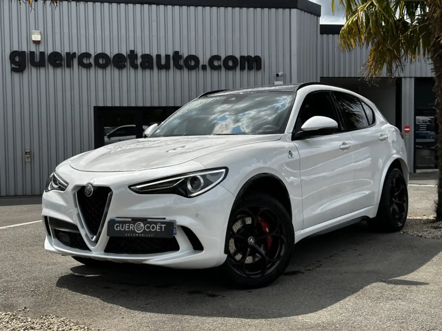 Alfa Romeo Stelvio 2.9 V6 510CH QUADRIFOGLIO Q4 AT8 Blanc - 2