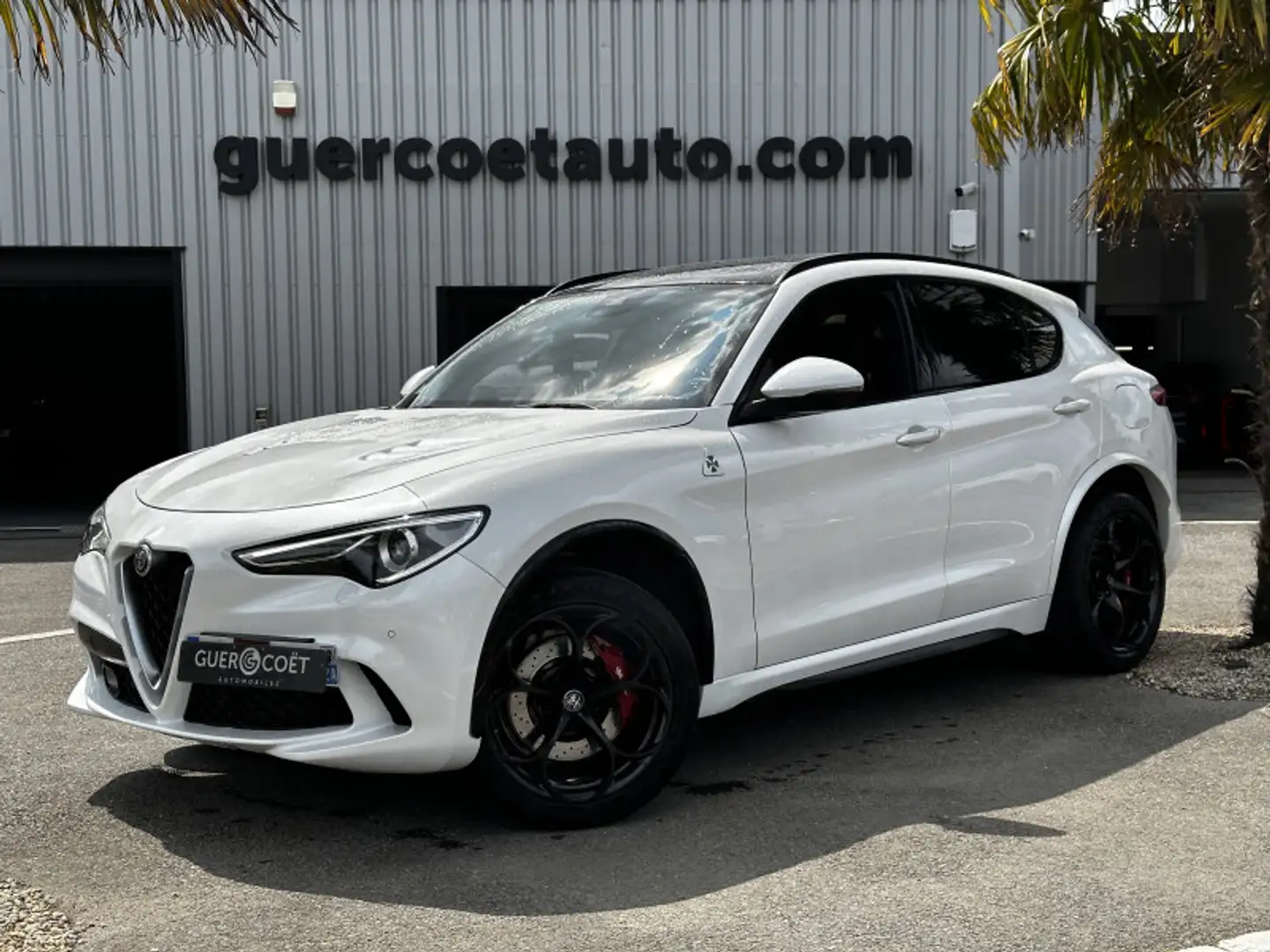 Alfa Romeo Stelvio 2.9 V6 510CH QUADRIFOGLIO Q4 AT8 Blanc - 1