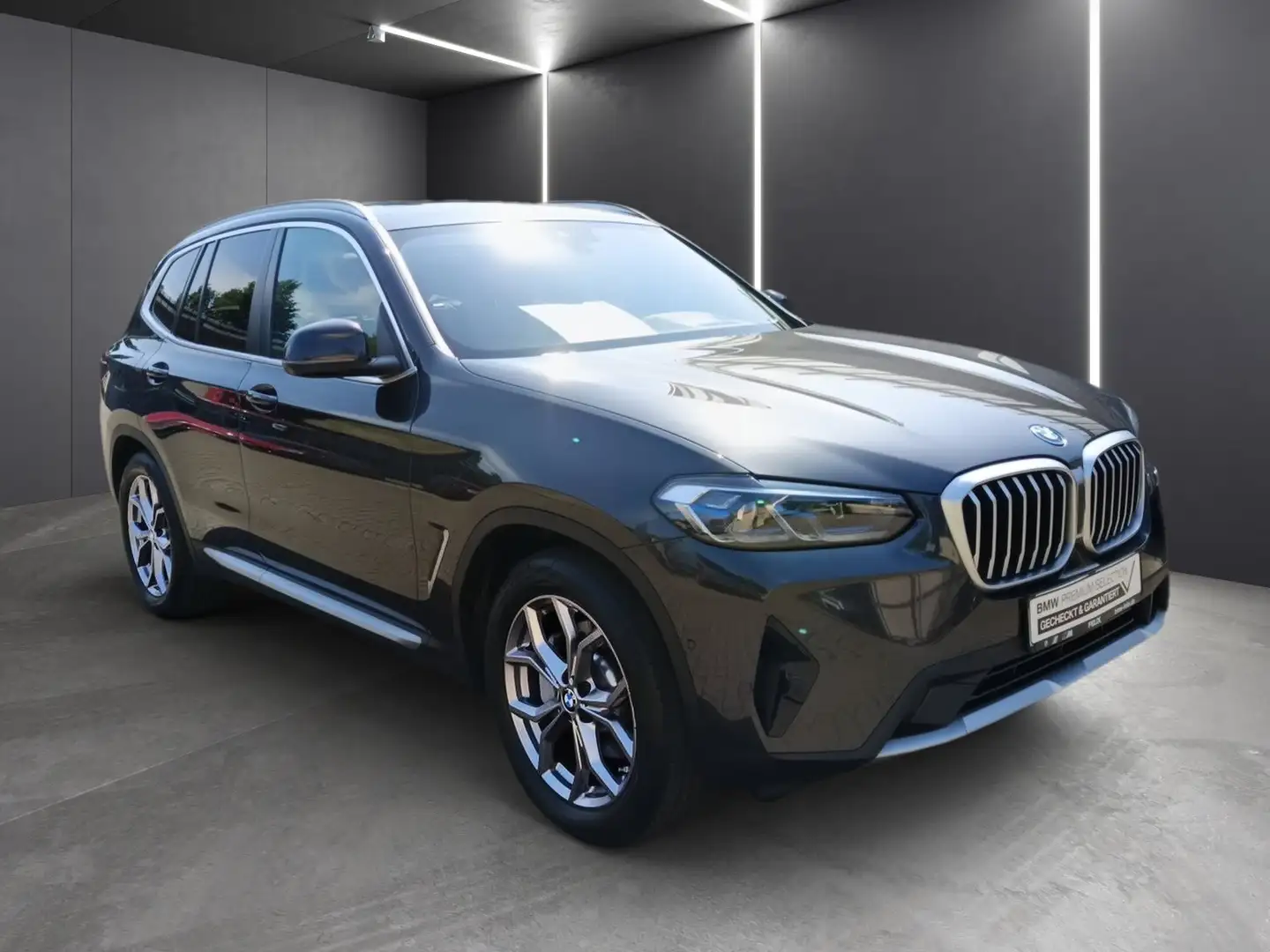 BMW X3 xDrive30e 19"ALU+PANORAMA+LASERLICHT+LC PRO+HUD Grau - 2