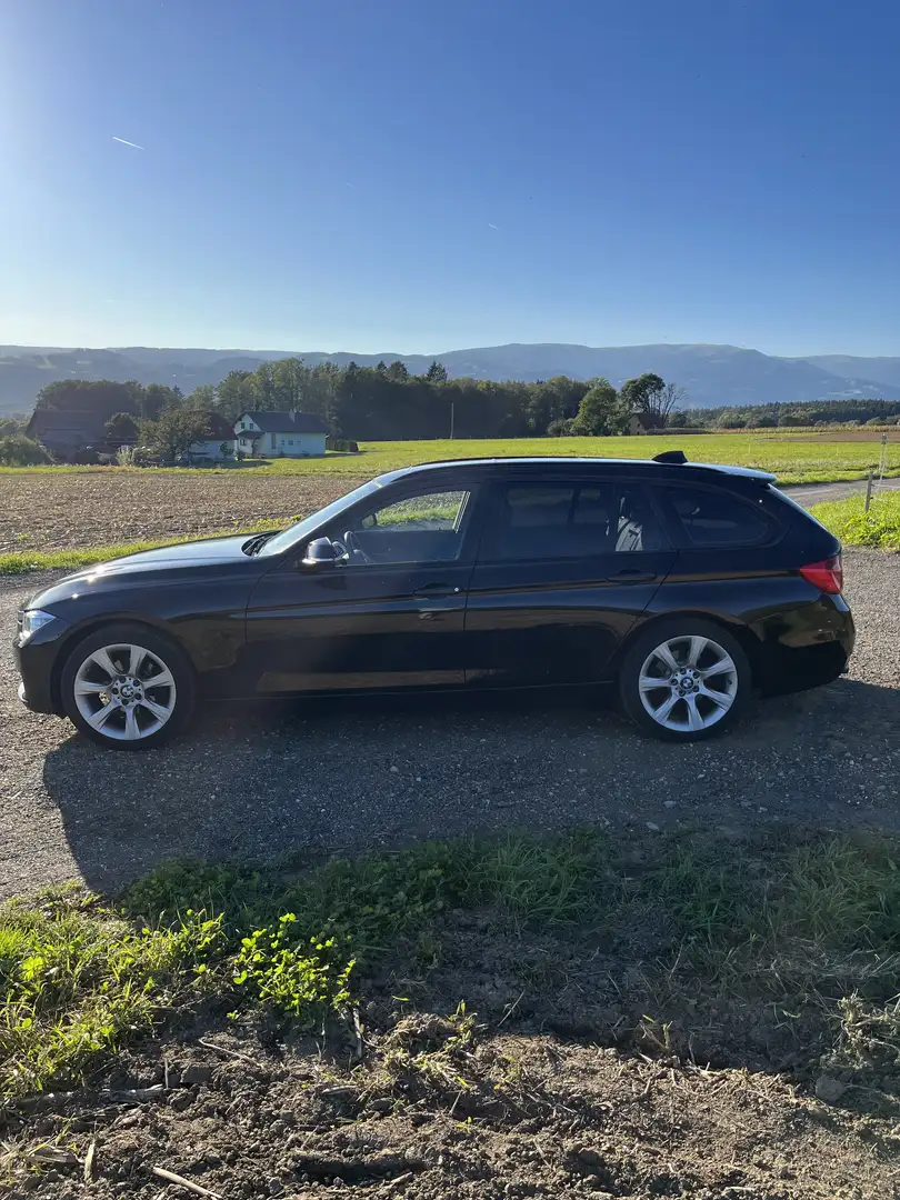 BMW 318 318d Touring Österreich-Paket Aut. Schwarz - 2