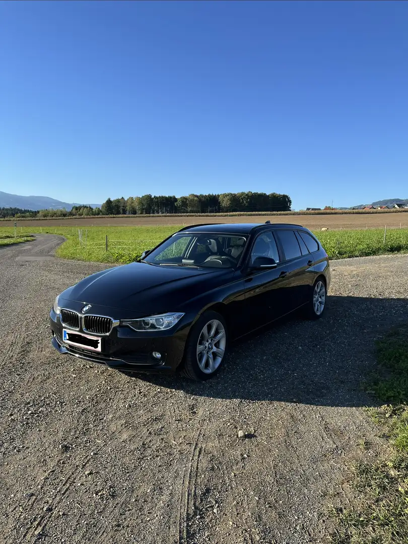 BMW 318 318d Touring Österreich-Paket Aut. Schwarz - 1