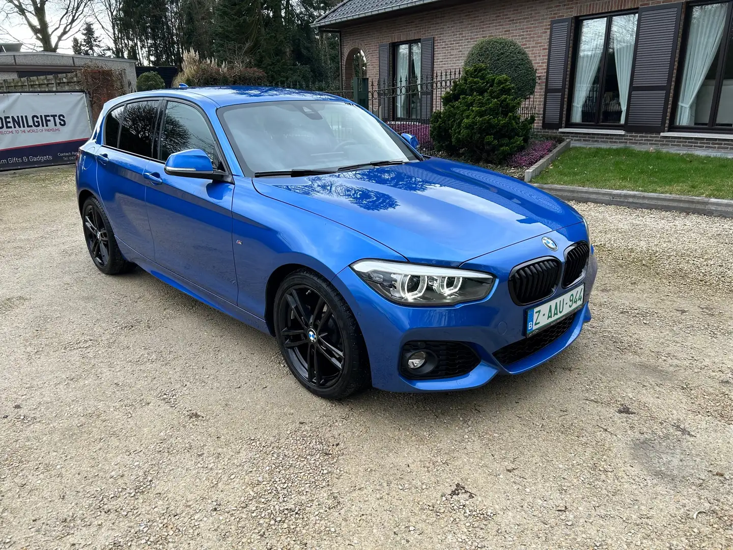BMW 118 i ///MPACK - Navi Pro - HiFi - Adapt Led- Full - Bleu - 2
