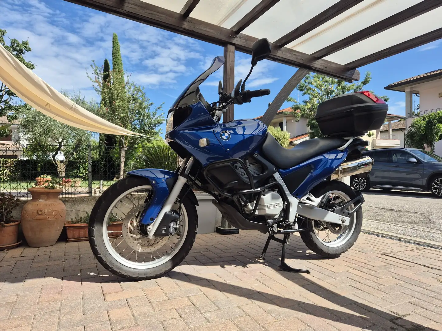 BMW F 650 Funduro Patente A2 Blu/Azzurro - 1